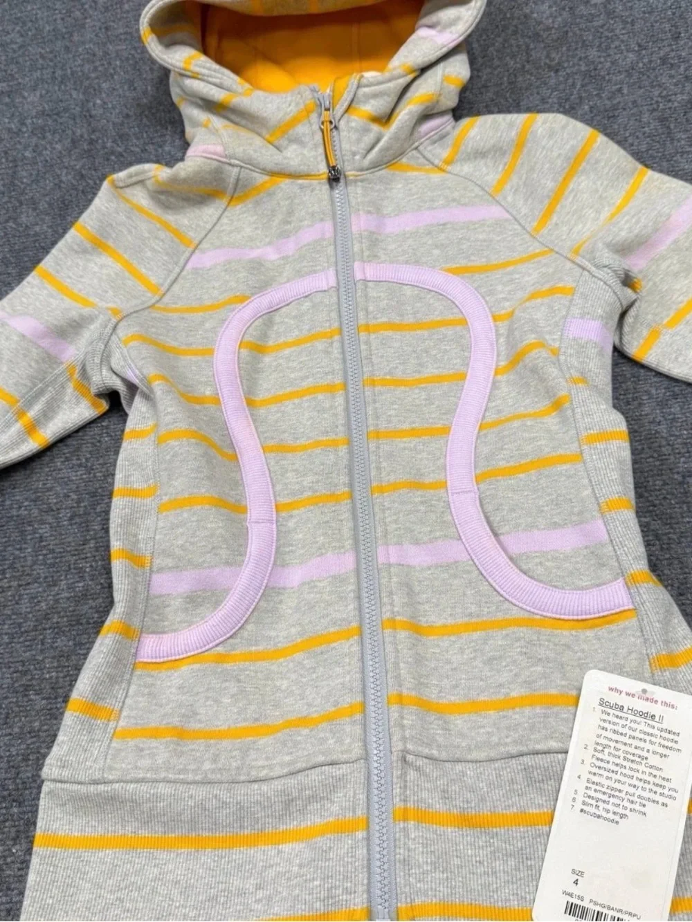 lululemon Scuba Hoodie II Size 4 NWT